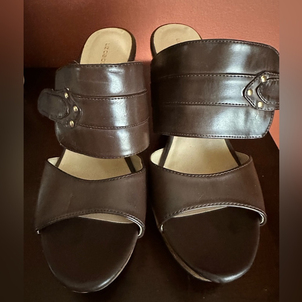 Liz Claiborne vintage wedg sandal